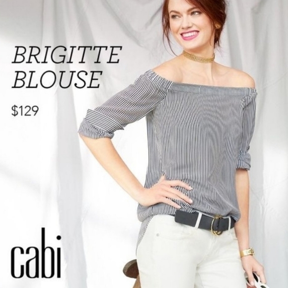 CAbi Tops - Cabi Brigitte silk blouse